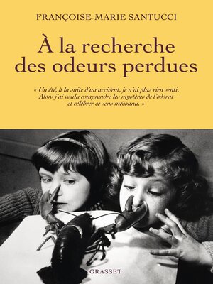 cover image of À la recherche des odeurs perdues